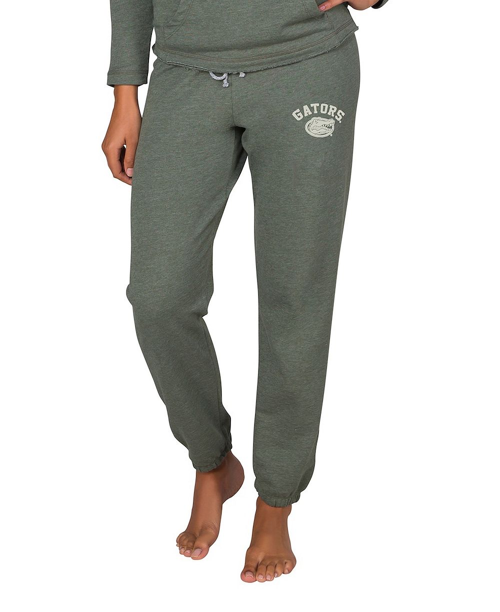 Concepts Sport Women's  Green Florida Gators Mainstream French Terry Tri-Blend Sweatpants
