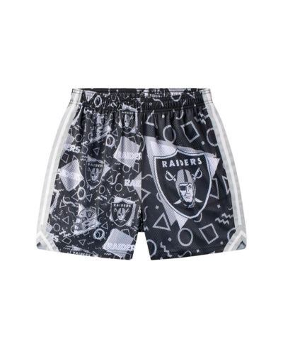 Мужские сетчатые шорты Chubbies Black Las Vegas Raiders