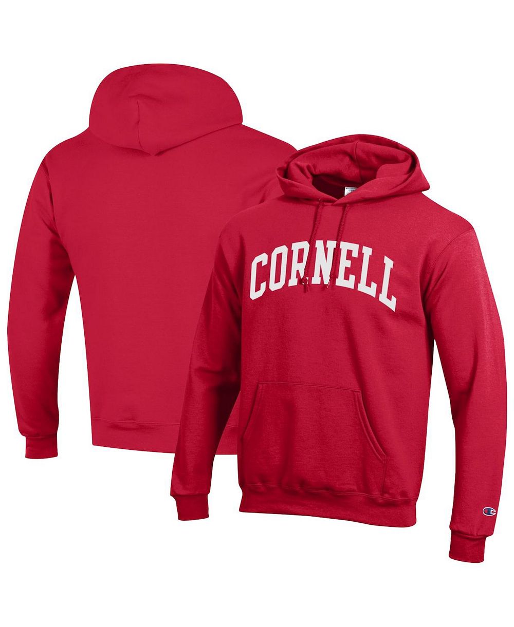 Мужской худи Champion Red Cornell Big Red Basic Arch Fleece Pullover