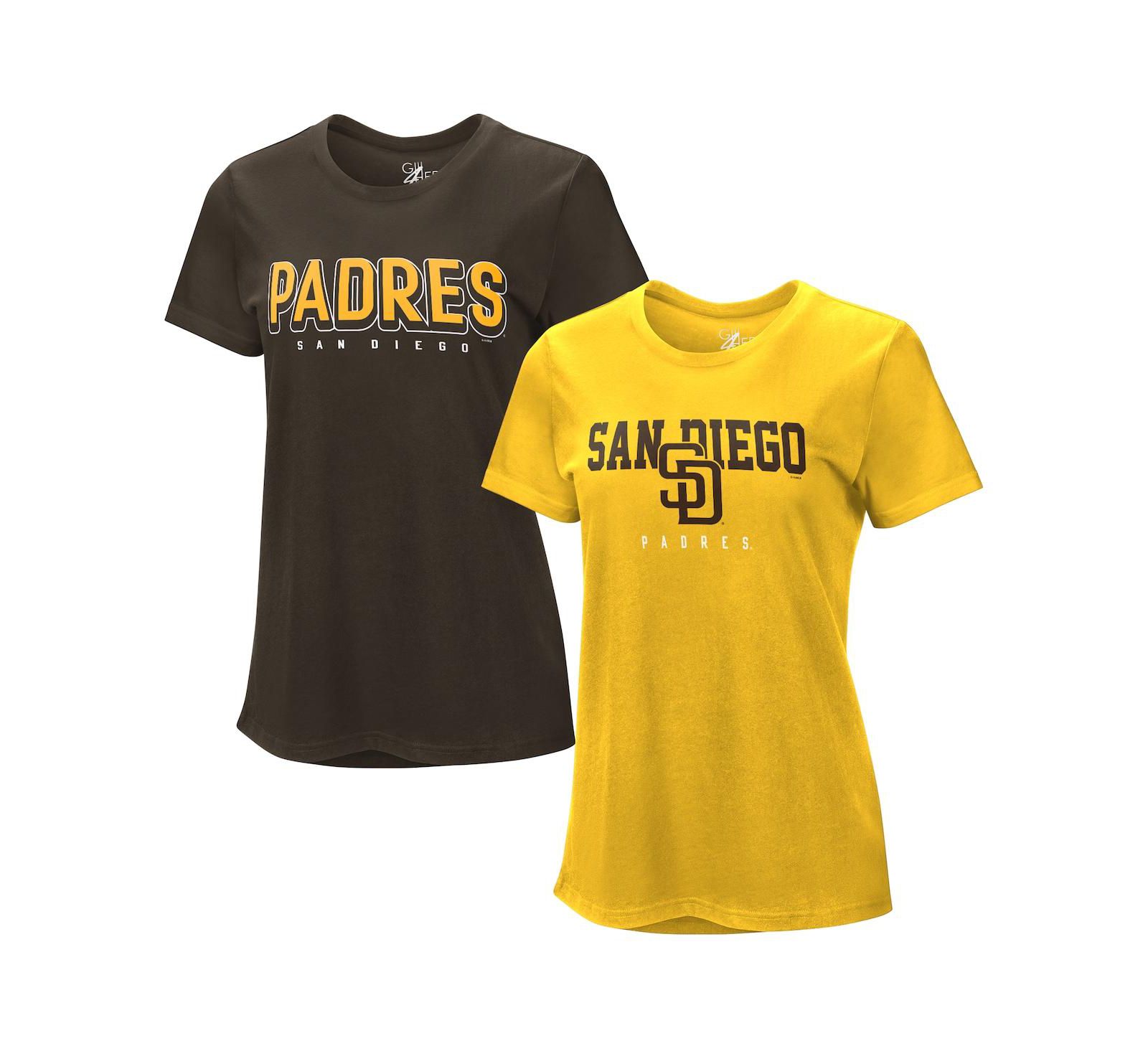 G-III 4Her by Carl Banks Женская футболка San Diego Padres (2 шт.)