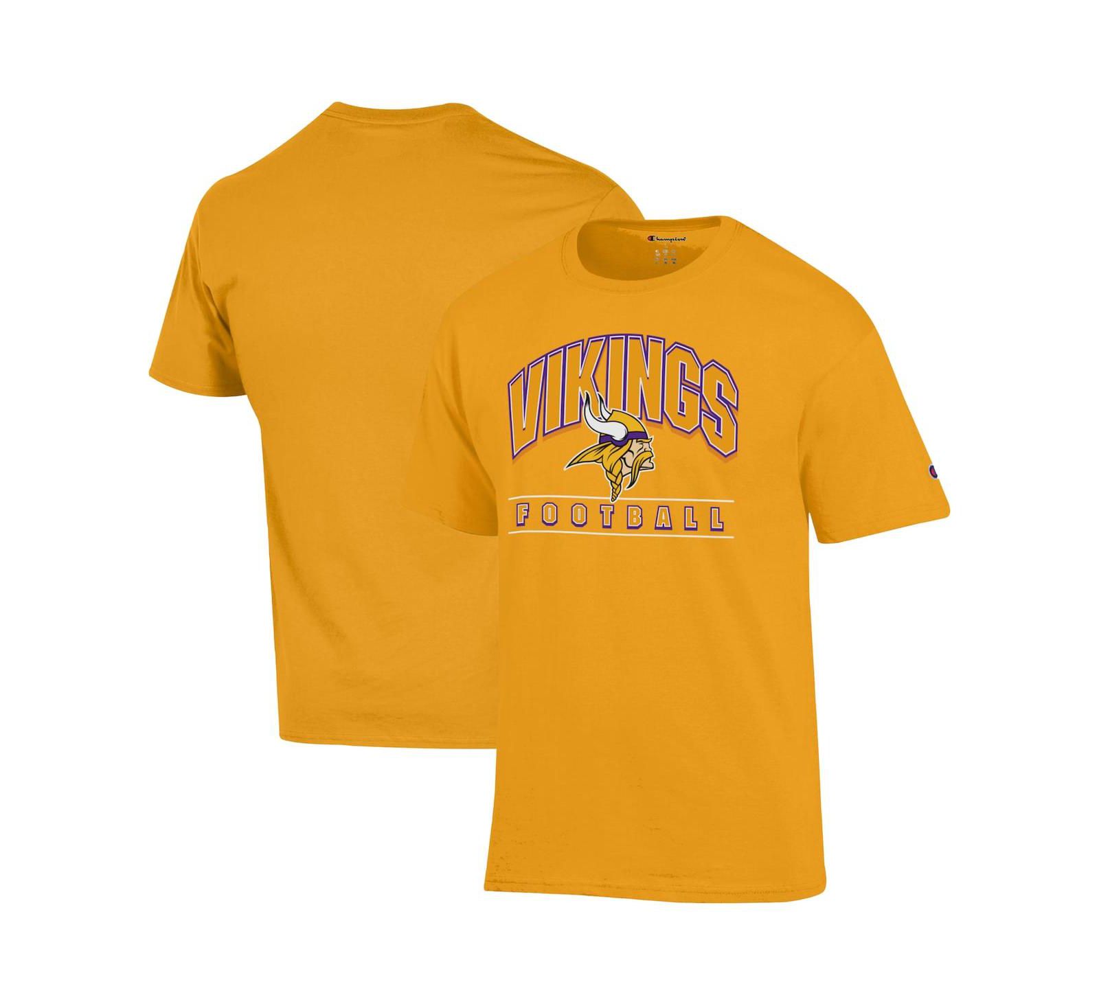 Мужская футболка Champion Gold Minnesota Vikings Football