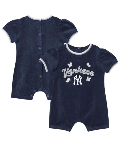 Детский комбинезон-шорты Outerstuff Navy New York Yankees с ветрозащитой