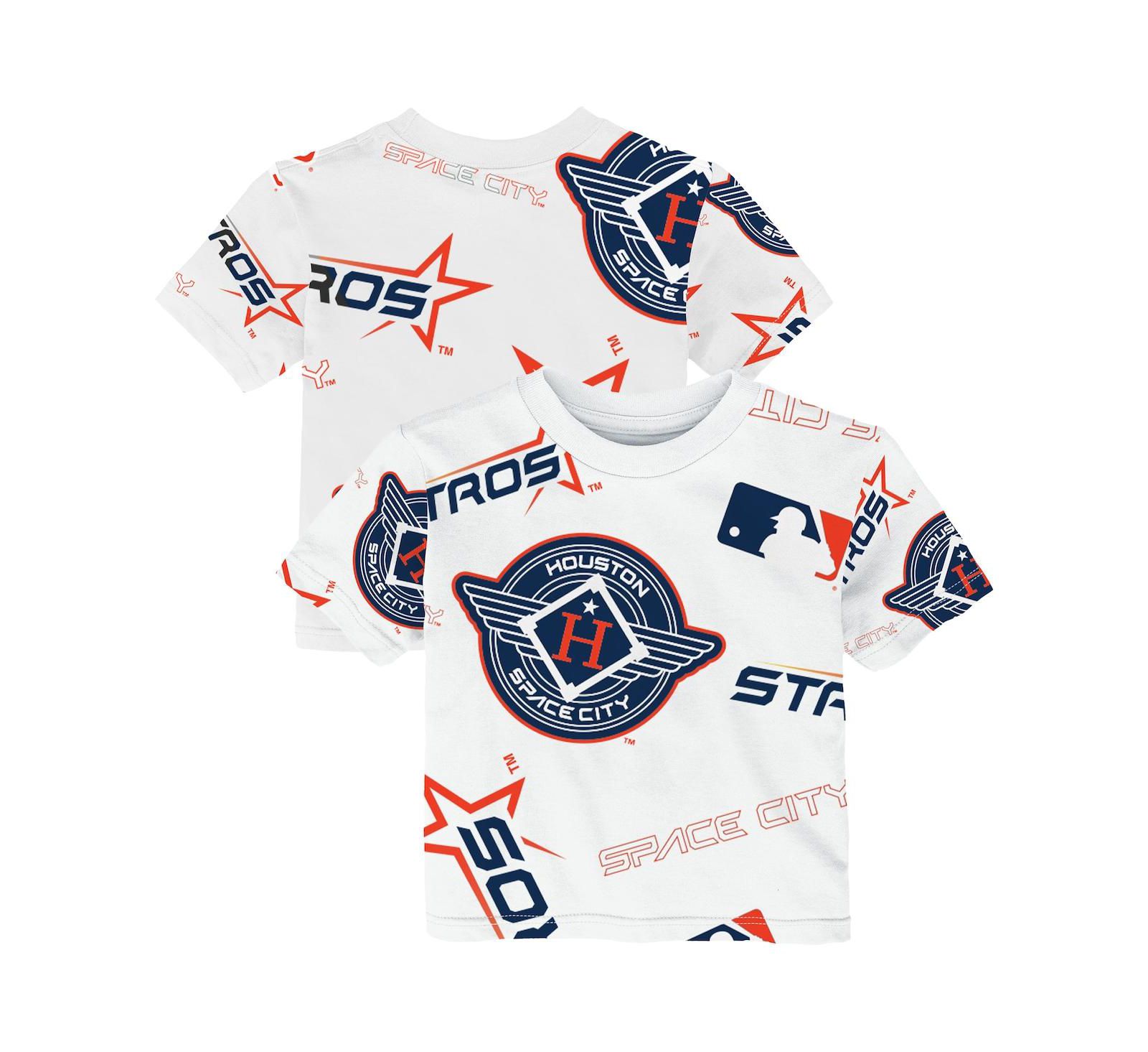 Outerstuff Baby Boys and Girls White Houston Astros Game Day T-Shirt