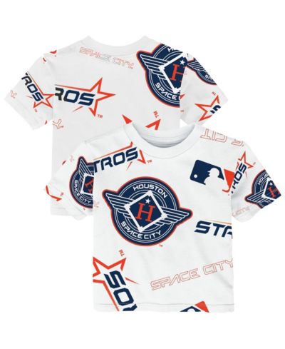 Outerstuff Baby Boys and Girls White Houston Astros Game Day T-Shirt