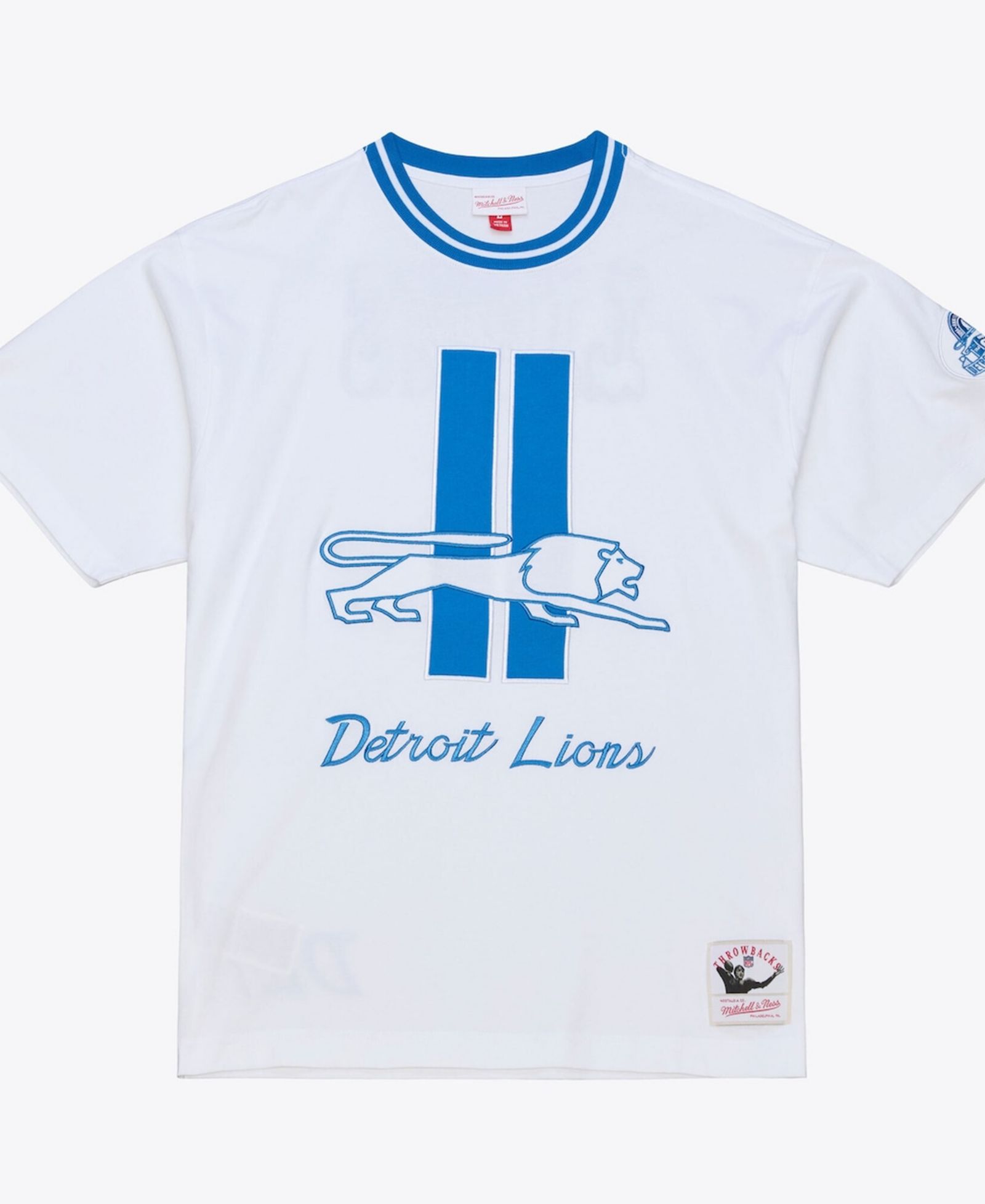 Mitchell & Ness Мужская футболка Detroit Lions Arctic