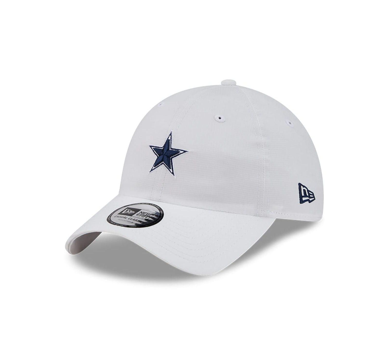 New Era Мужская White Dallas Cowboys Ripstop Casual Classic Adjustable Hat