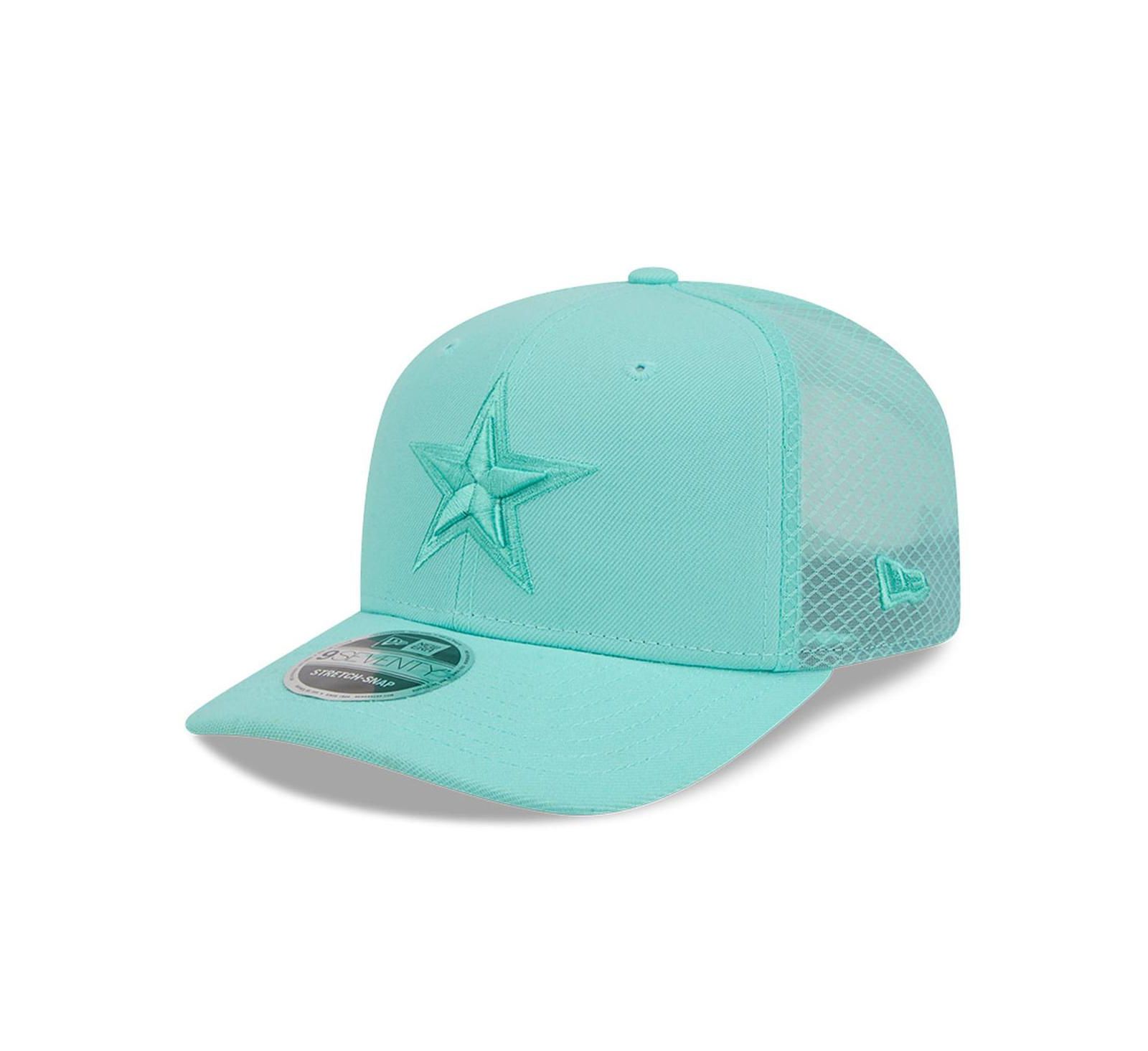 Мужская кепка New Era Mint Dallas Cowboys Color Pack 9SEVENTY Adjustable Hat