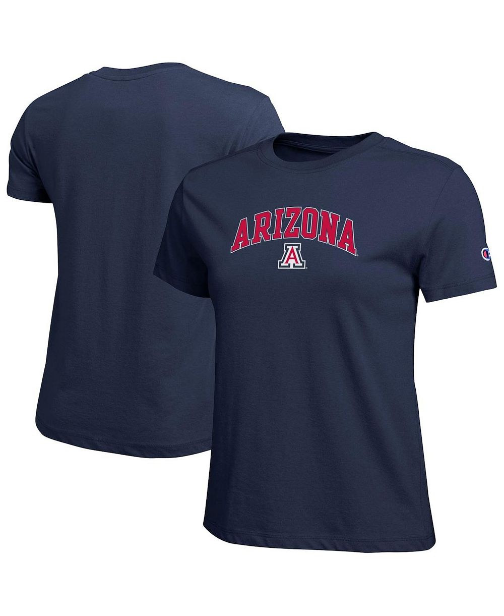 Champion Женская темно-синяя футболка Arizona Wildcats с логотипом