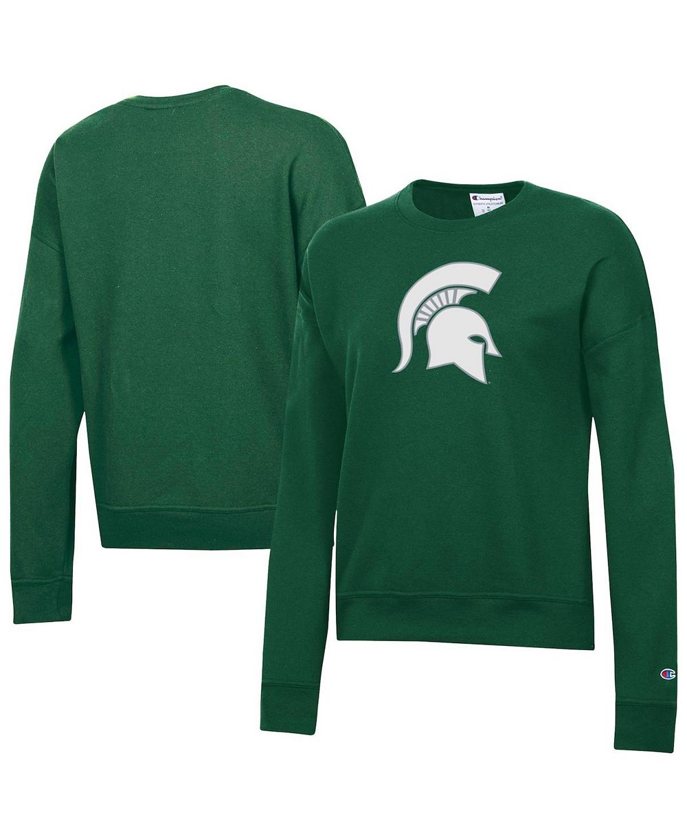 Champion Женский Green Michigan State Spartans Powerblend Sweatshirt