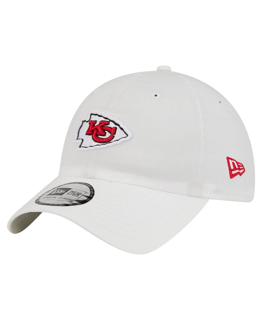 New Era Мужской White Kansas City Chiefs Ripstop Casual Classic Adjustable Hat
