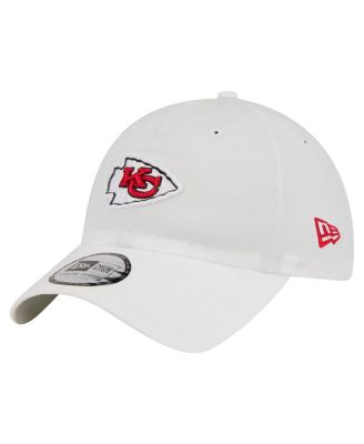 New Era Men's White Kansas City Chiefs Ripstop Casual Classic Adjustable Hat