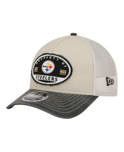 New Era Мужская кепка Pittsburgh Steelers Frayed M-Crown A-Frame 9FORTY Adjustable