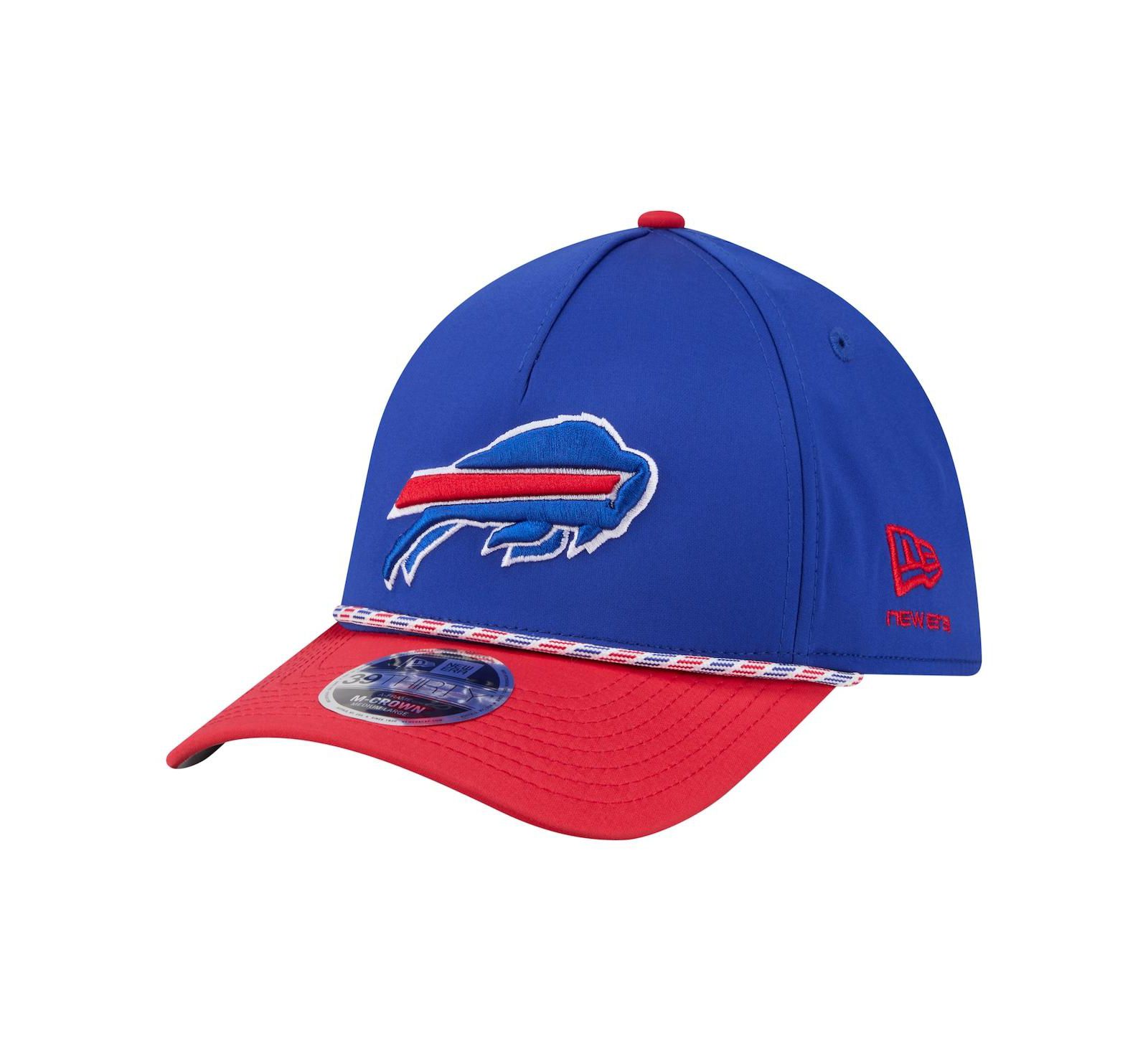 Мужская кепка New Era Buffalo Bills 39THIRTY Flex, сине-красная