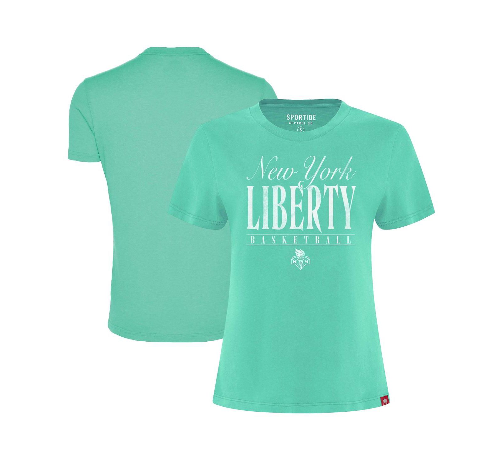 Sportiqe Женская футболка Sportiqe Mint New York Liberty Arcadia