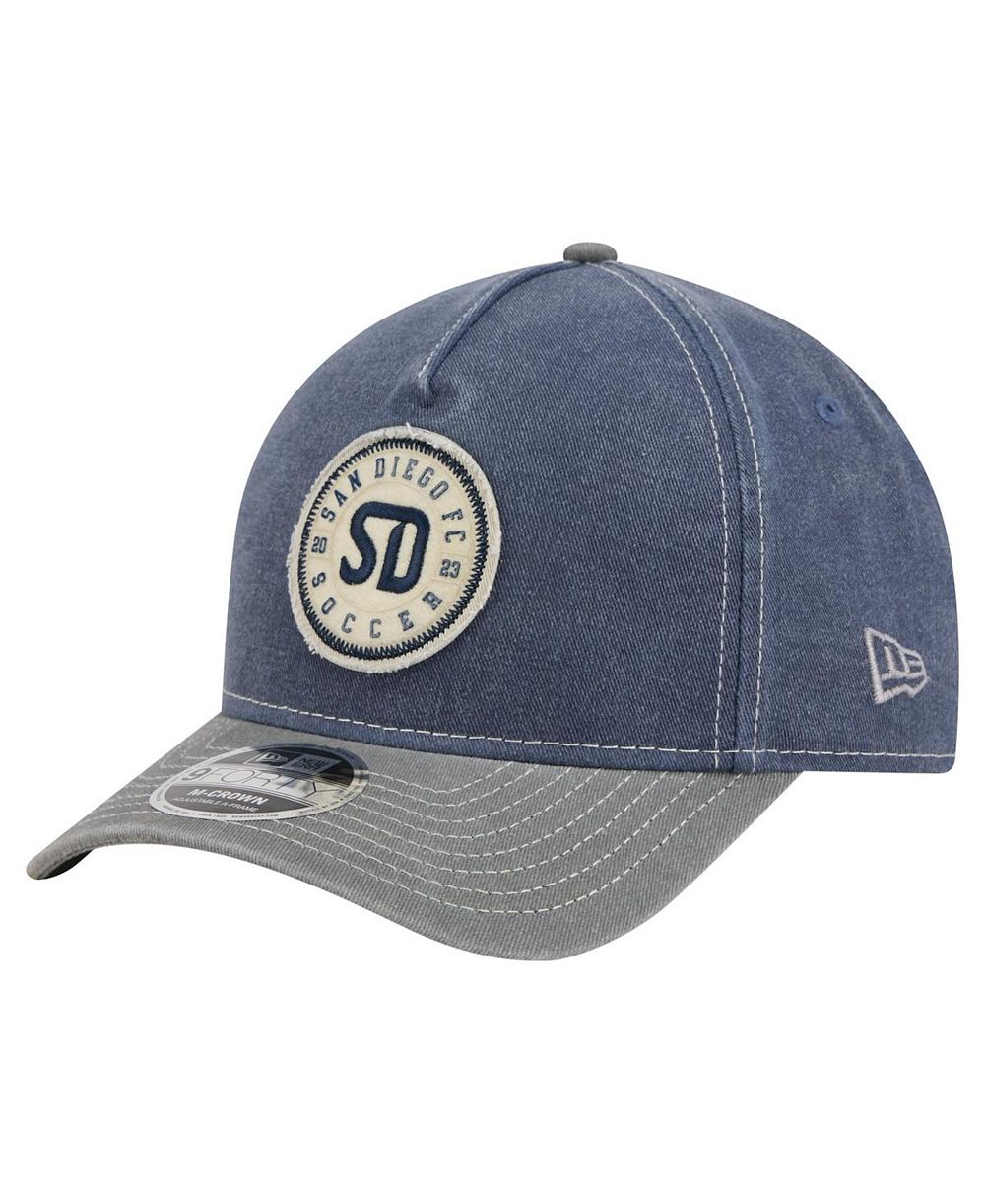 Мужская кепка New Era Navy San Diego FC Jersey Hook 9FORTY Adjustable