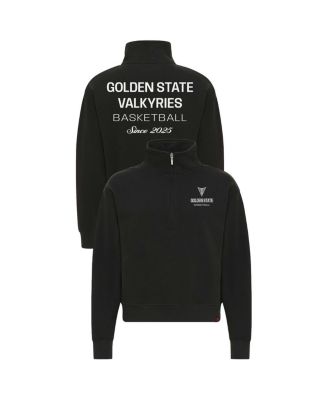 Женский худи Sportiqe Women's Anthracite Golden State Valkyries Athletic Club Collection Marant Quarter-Zip Pullover