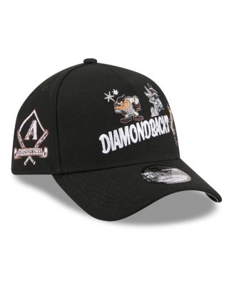 Регулируемая кепка New Era Looney Tunes A-Frame 9FORTY для мальчиков и девочек, черная Arizona Diamondbacks