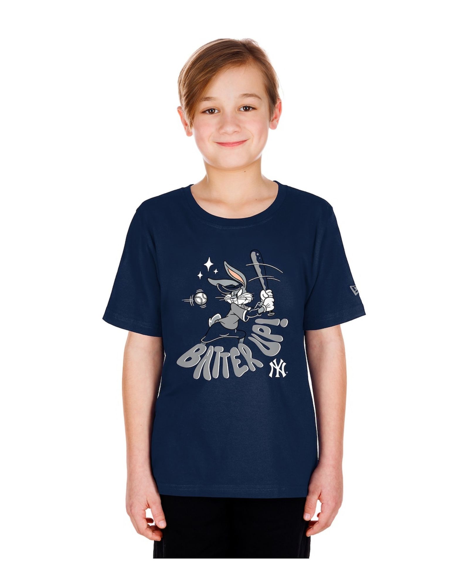 Футболка New Era Navy New York Yankees Looney Tunes для детей