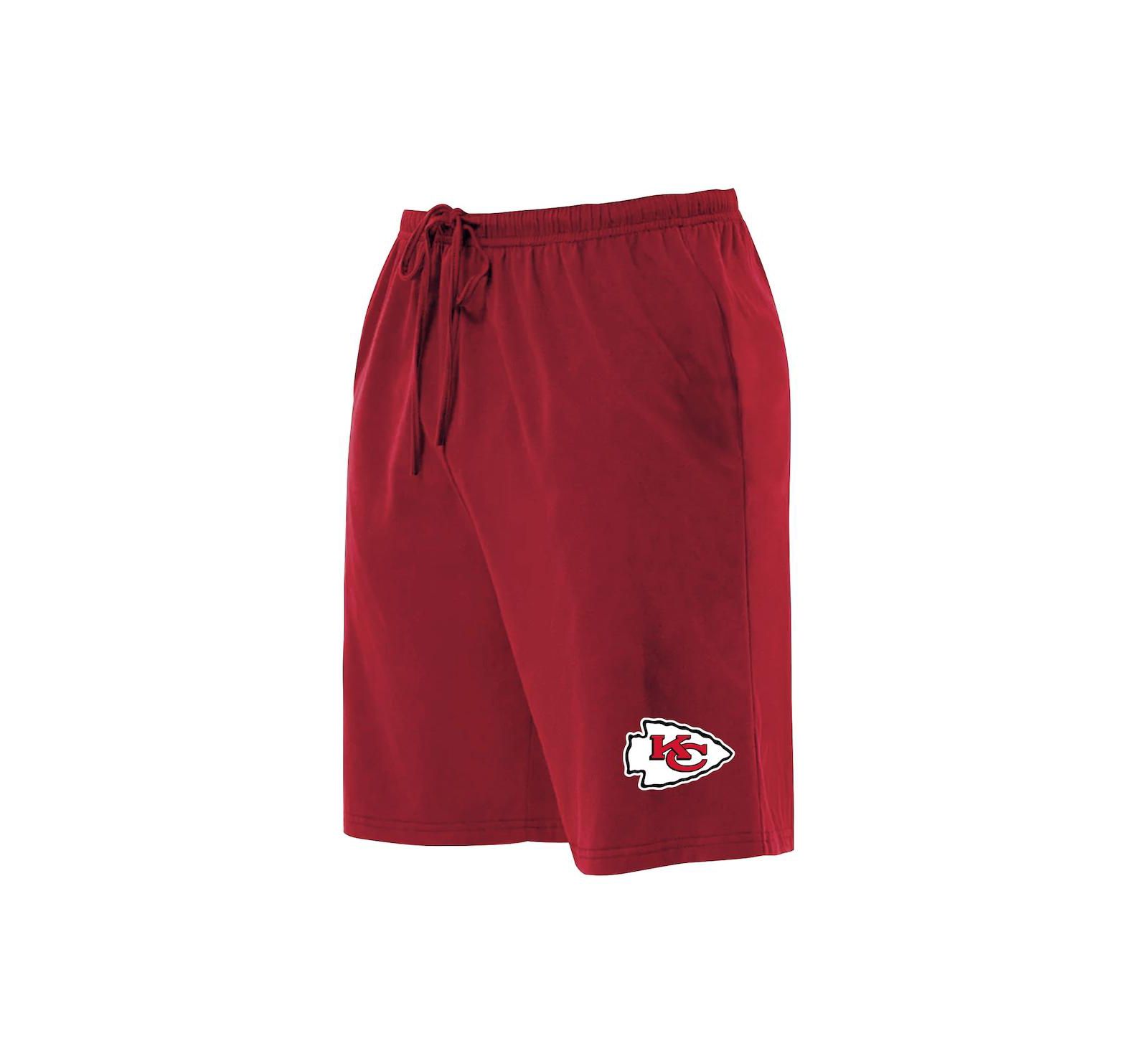 Concepts Sport Men's Red Kansas City Chiefs Big & Tall Fleece Lounge Shorts