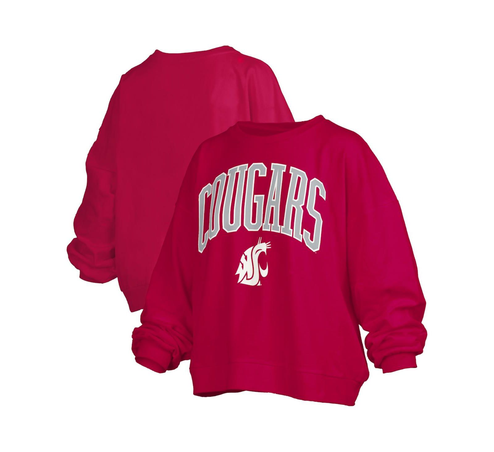 Pressbox Женский свитшот Janise Washington State Cougars