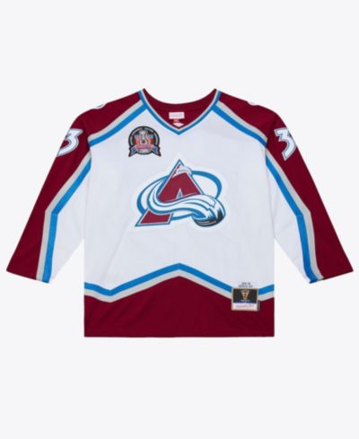 Mitchell & Ness Men's Patrick Roy White Colorado Avalanche 1995 Power Play Jersey