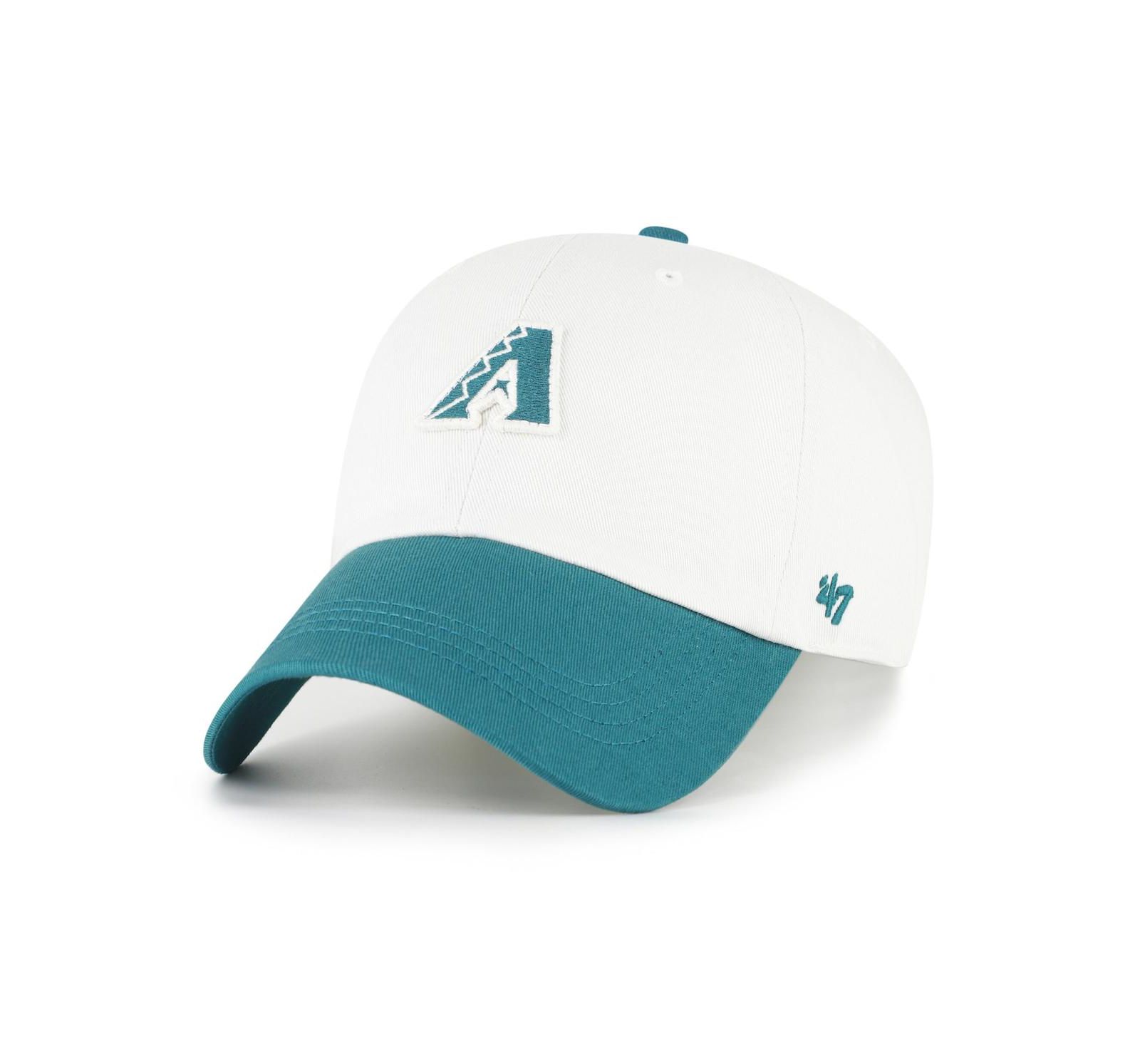 Мужская кепка '47 Brand Arizona Diamondbacks Contemporary Tonal Clean Up White/Teal