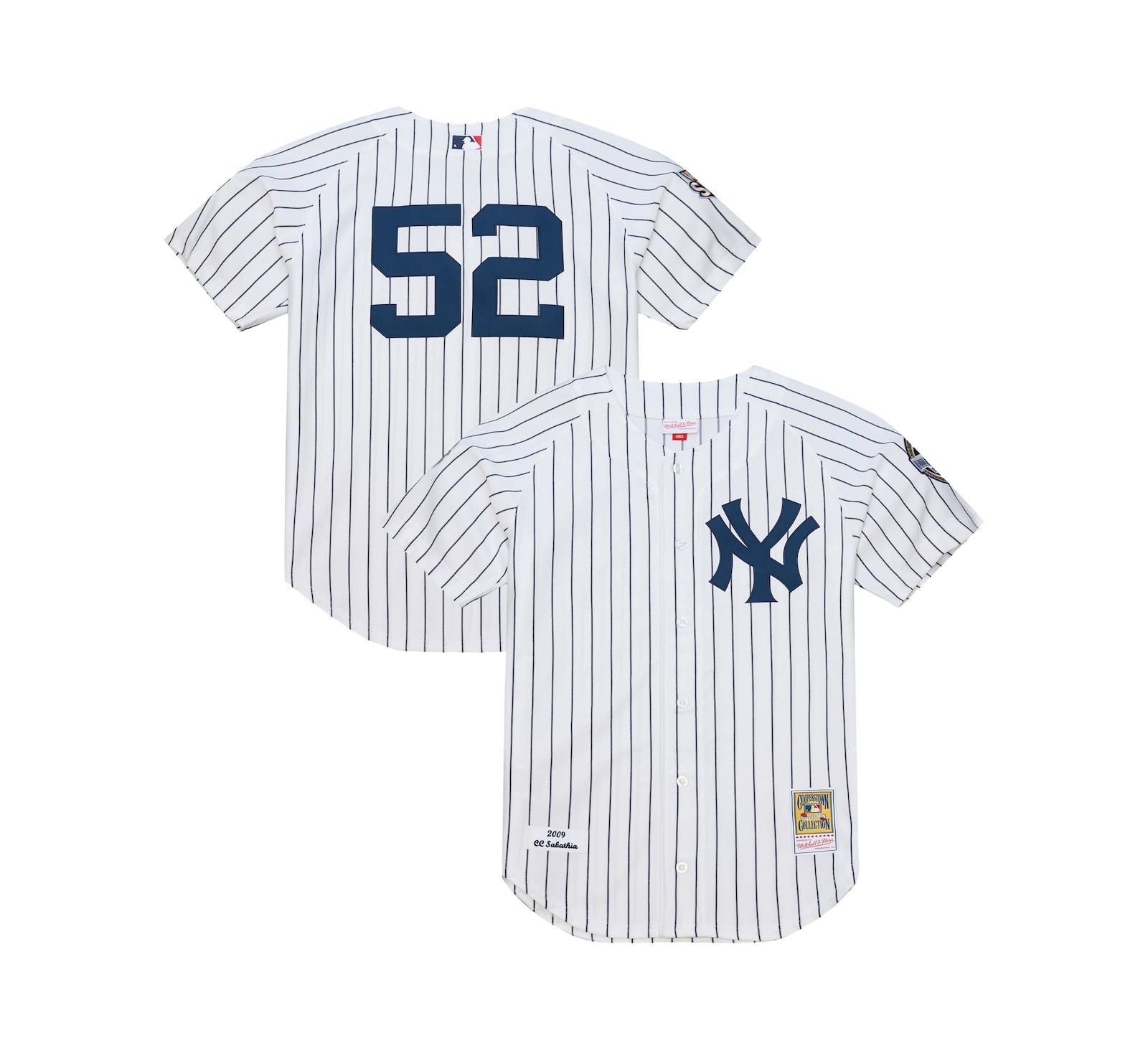 Mitchell & Ness Мужская джерси CC Sabathia New York Yankees 2009 Cooperstown Collection