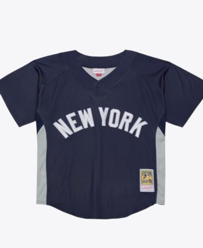 Mitchell & Ness Men's CC Sabathia Navy New York Yankees 2009 Authentic Batting Practice Jersey