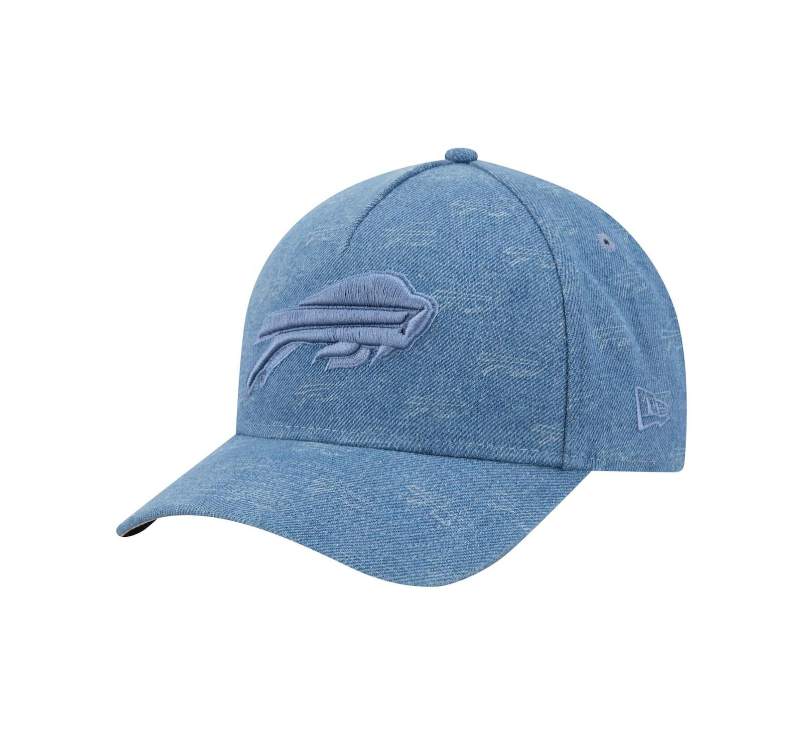 Женская кепка New Era Denim Buffalo Bills A-Frame 9FORTY Adjustable