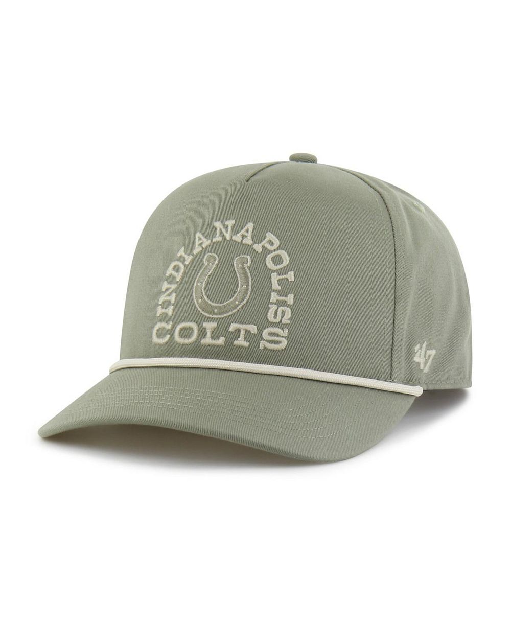 Мужская кепка '47 Brand Green Indianapolis Colts Canyon Ranchero Hitch регулируемая