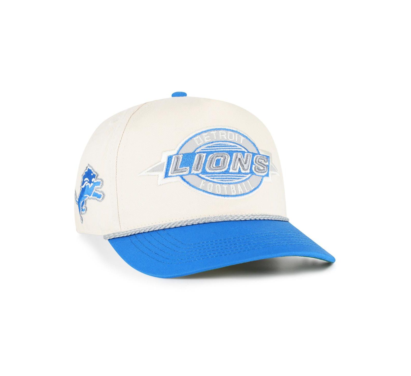 '47 Brand Мужской Natural Detroit Lions Frame Out Two Tone Hitch Adjustable Hat
