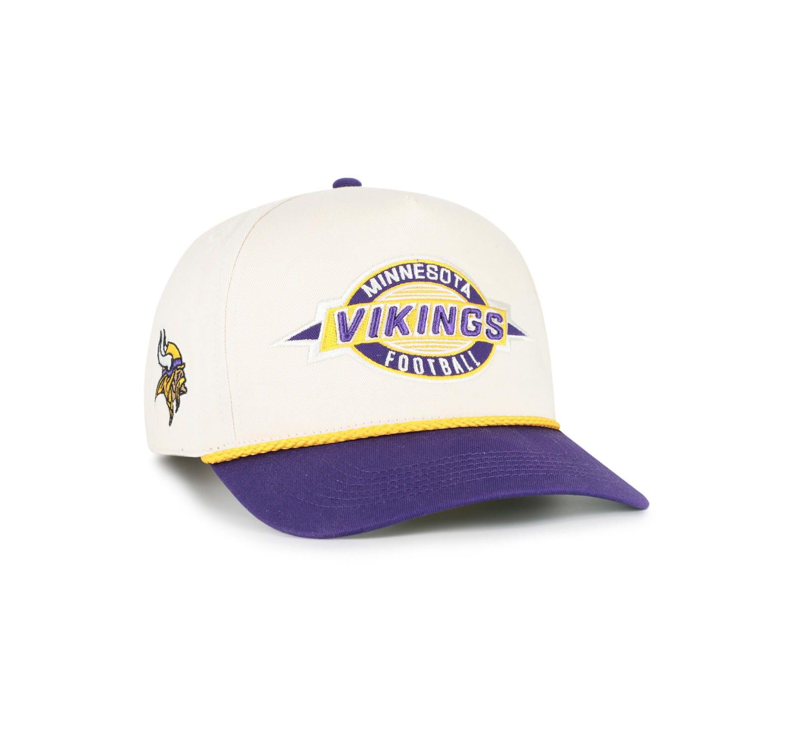Мужская регулируемая кепка '47 Brand Natural Minnesota Vikings Frame Out Two Tone Hitch