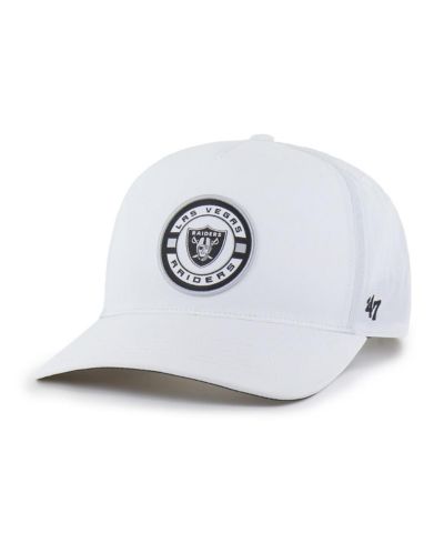 Мужская кепка '47 Brand White Las Vegas Raiders Strand Adjustable Hitch
