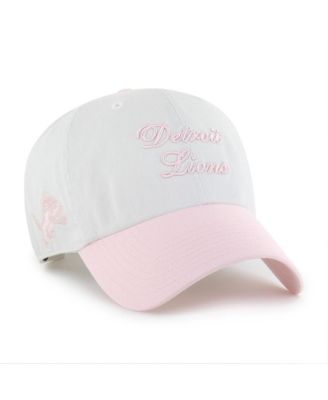 '47 Brand Women's White Detroit Lions Gelato Two-Tone Clean Up Adjustable Hat