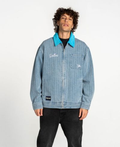 The Wild Collective Men's and Women's Denim Dallas Wings Conductor Full-Zip Jacket