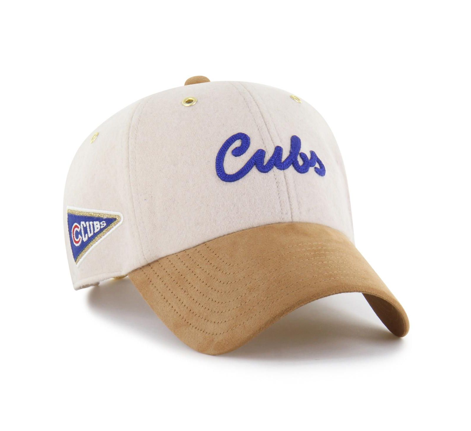 '47 Brand Мужская регулируемая кепка Chicago Cubs Script Charm Clean Up, цвет Natural/Tan