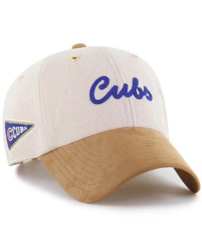 '47 Brand Мужская регулируемая кепка Chicago Cubs Script Charm Clean Up, цвет Natural/Tan