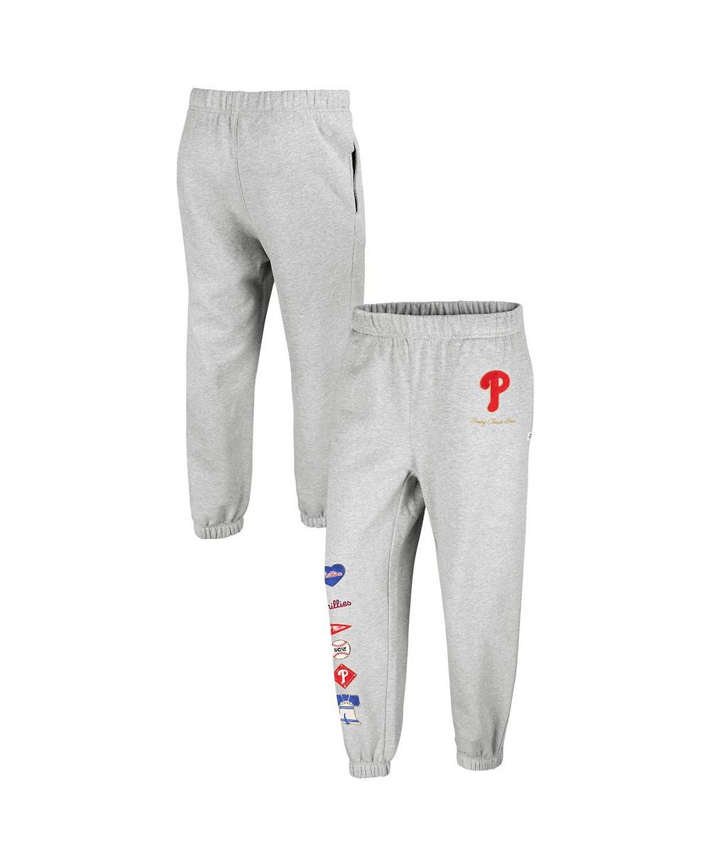 '47 Brand Women's x Heather Gray Philadelphia Phillies Venice Jogger Pants