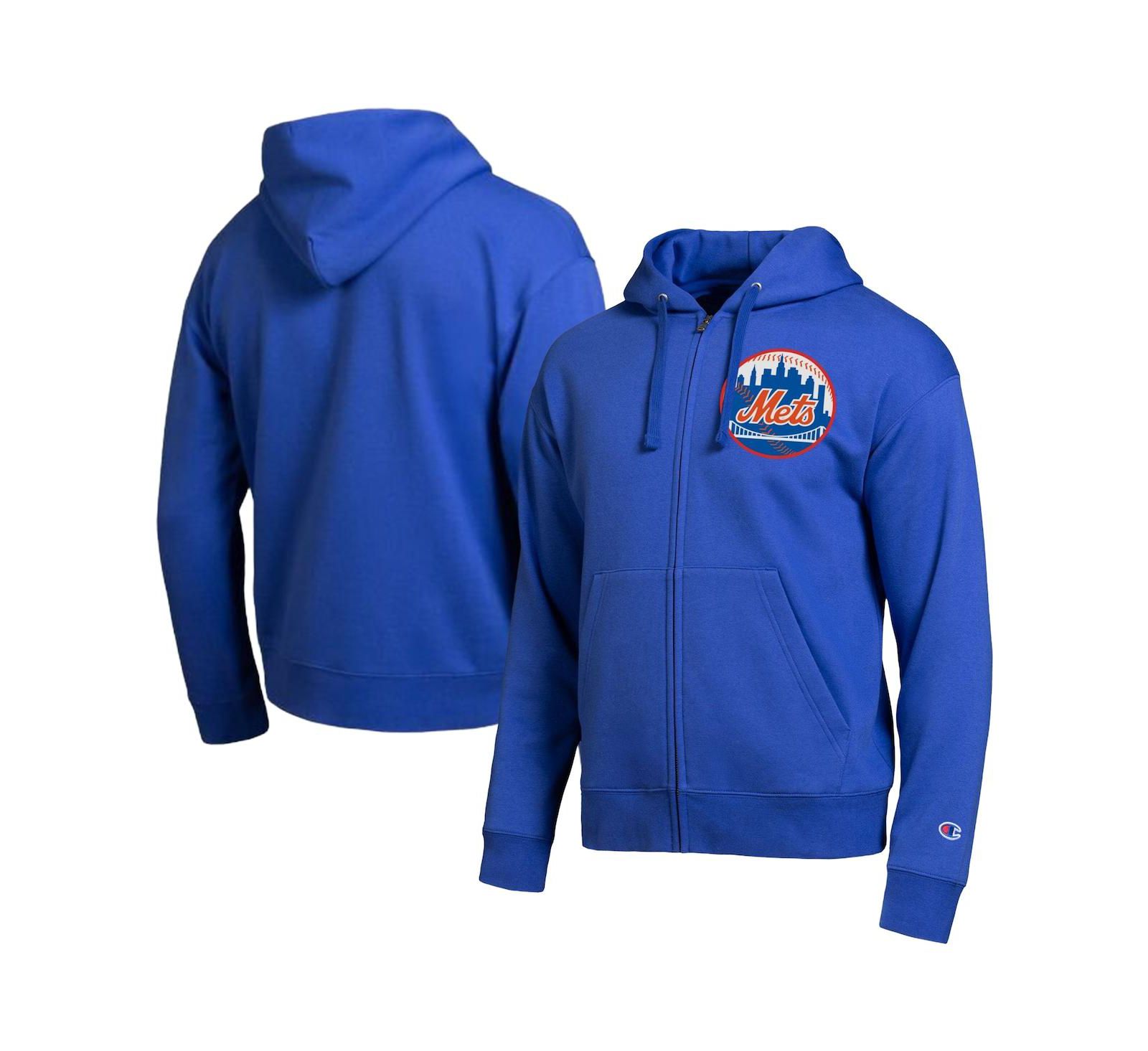 Худи Champion Men's Royal New York Mets All-Star Full-Zip