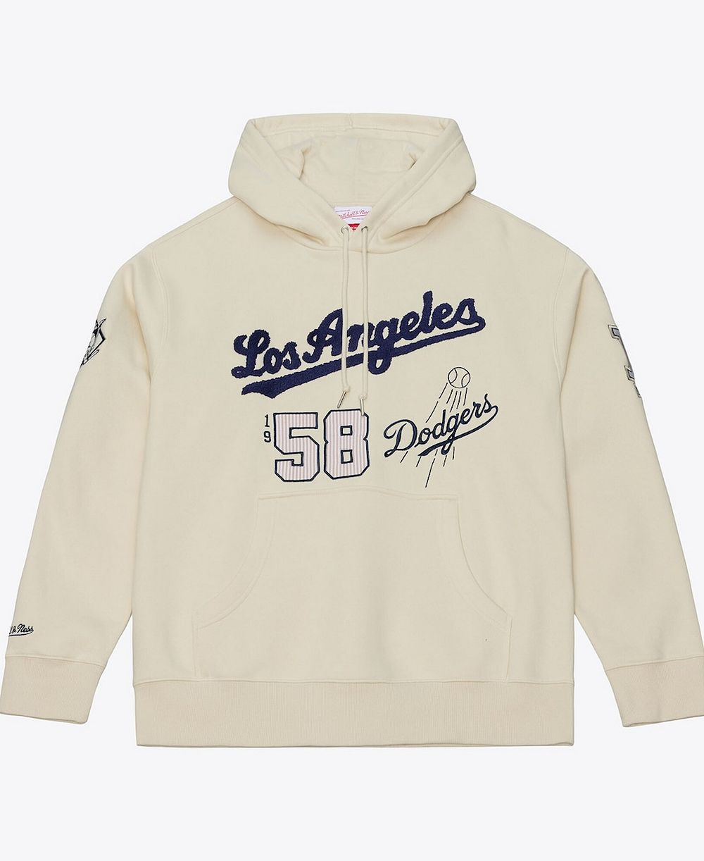 Mitchell & Ness Мужское худи Fleece Los Angeles Dodgers Yacht Rock