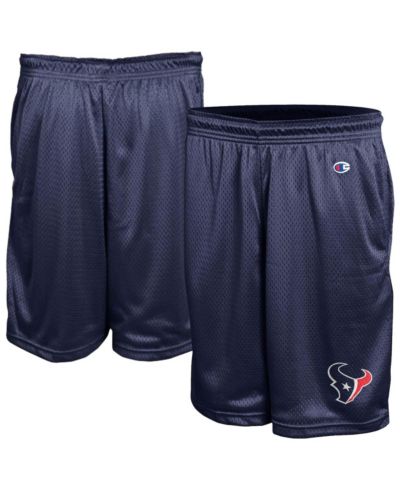 Champion Men's Navy Houston Texans Classic Mesh Shorts