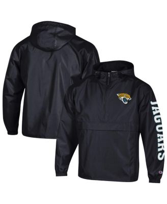 Мужская ветровка Champion Jacksonville Jaguars с полумолнией и капюшоном