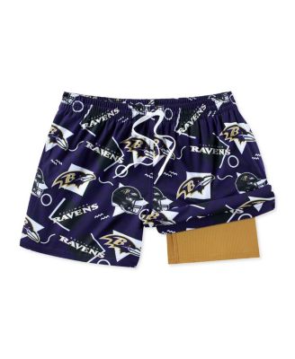 Мужские плавательные шорты Chubbies Purple Baltimore Ravens Game Day Fit Classic Lined