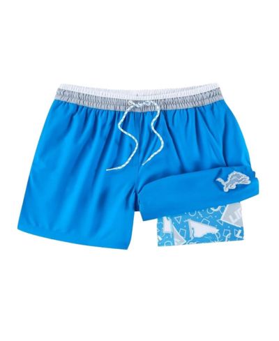 Chubbies Мужские синие плавки-шорты Detroit Lions The Secret Lined