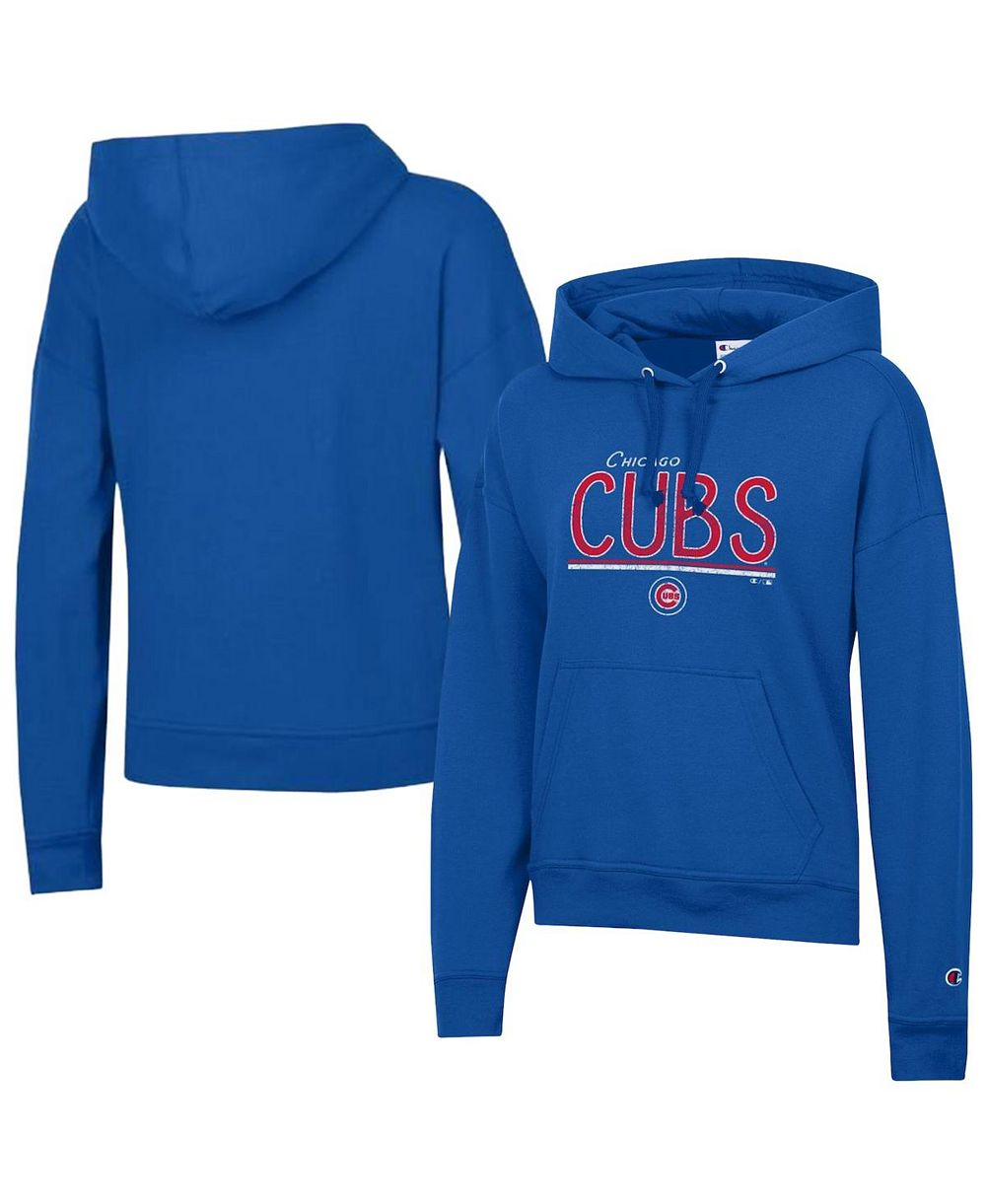Женское худи Champion Women's Royal Chicago Cubs Powerblend