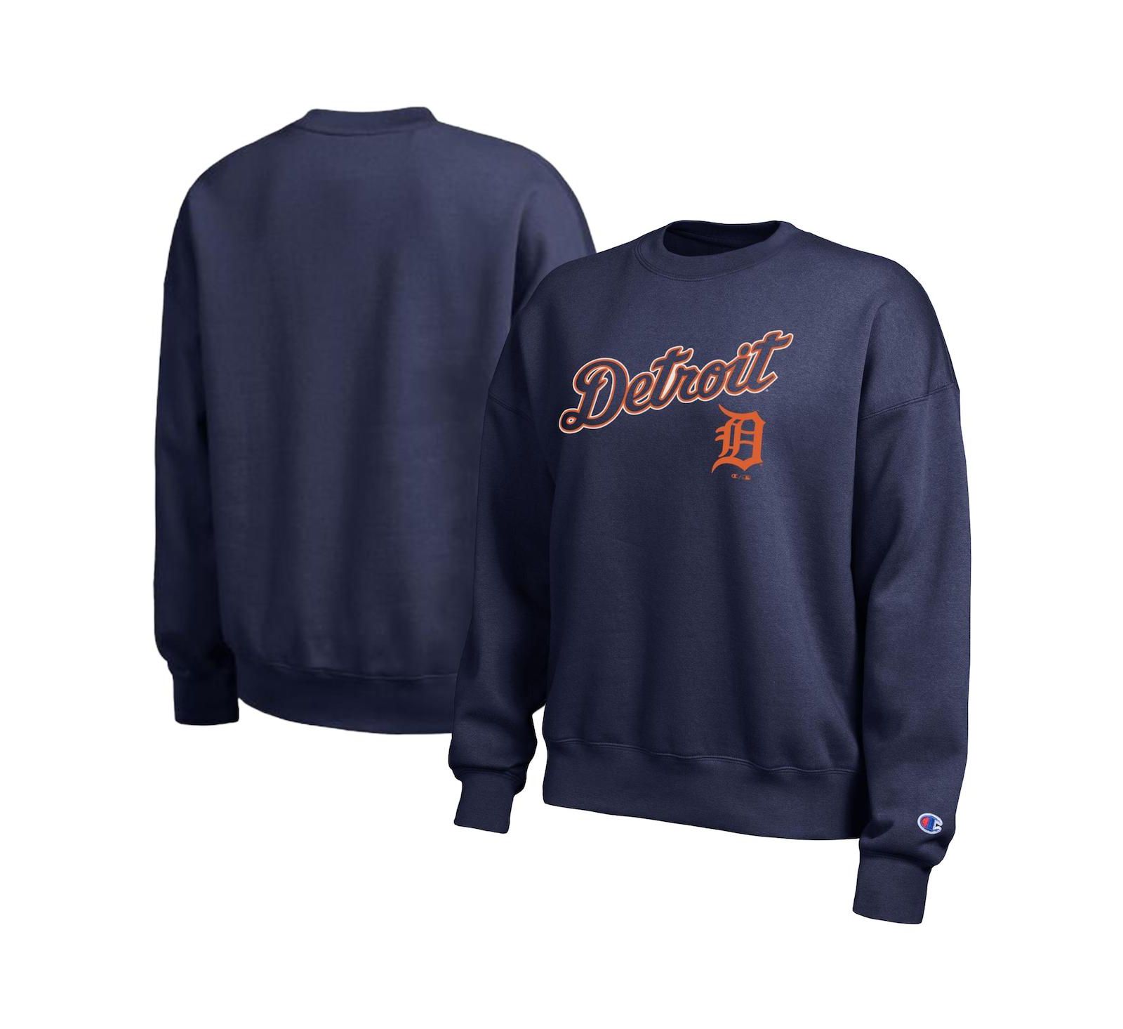 Женская спортивная толстовка Champion Detroit Tigers All-Star, темно-синяя