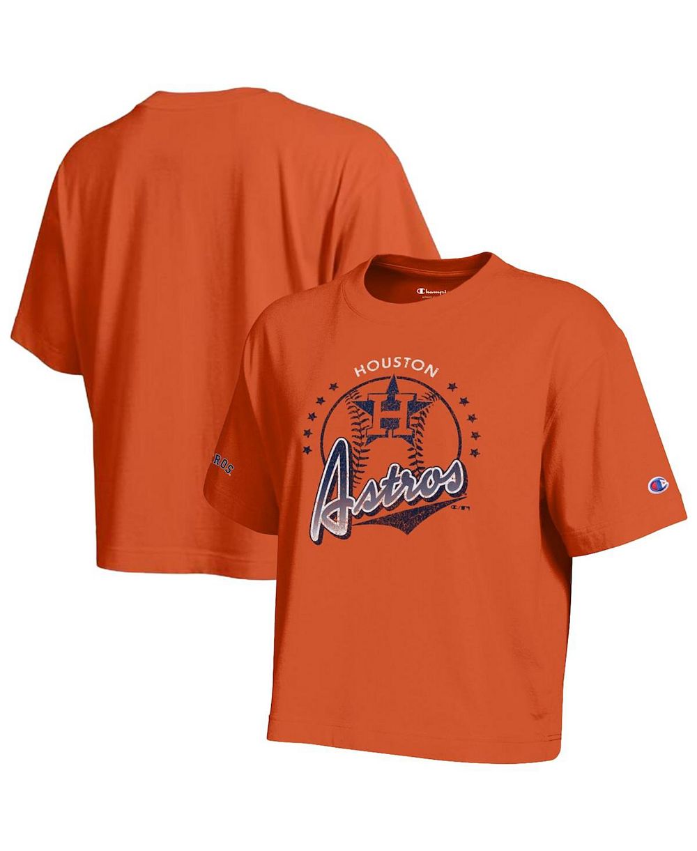 Женская футболка Champion Orange Houston Astros All-Star