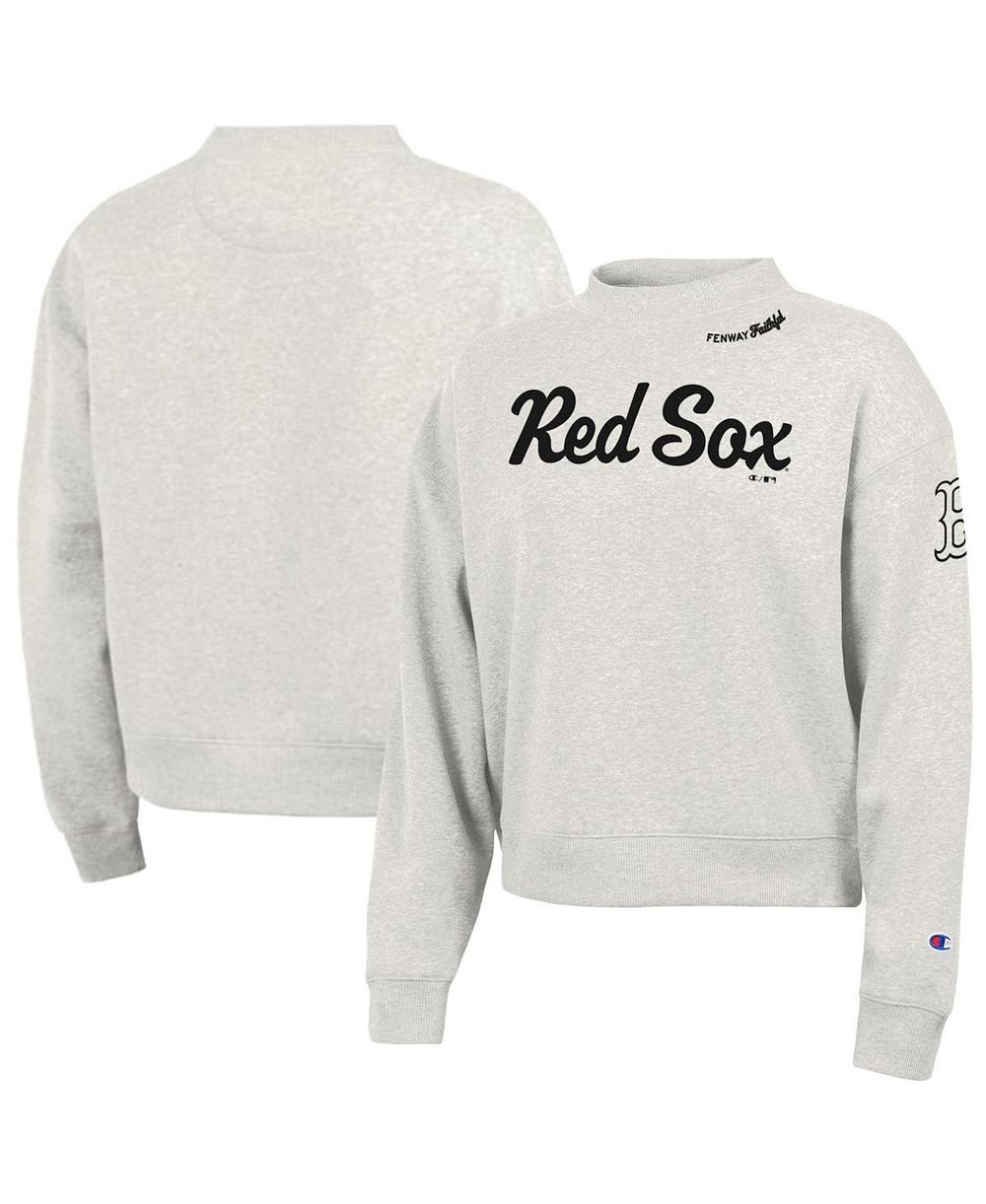 Женский свитшот Champion Stone Boston Red Sox Triumph Tri-Blend