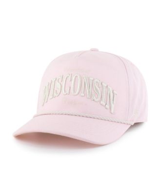 '47 Brand Мужская регулируемая кепка Wisconsin Badgers Gelato Hitch, светло-розовая