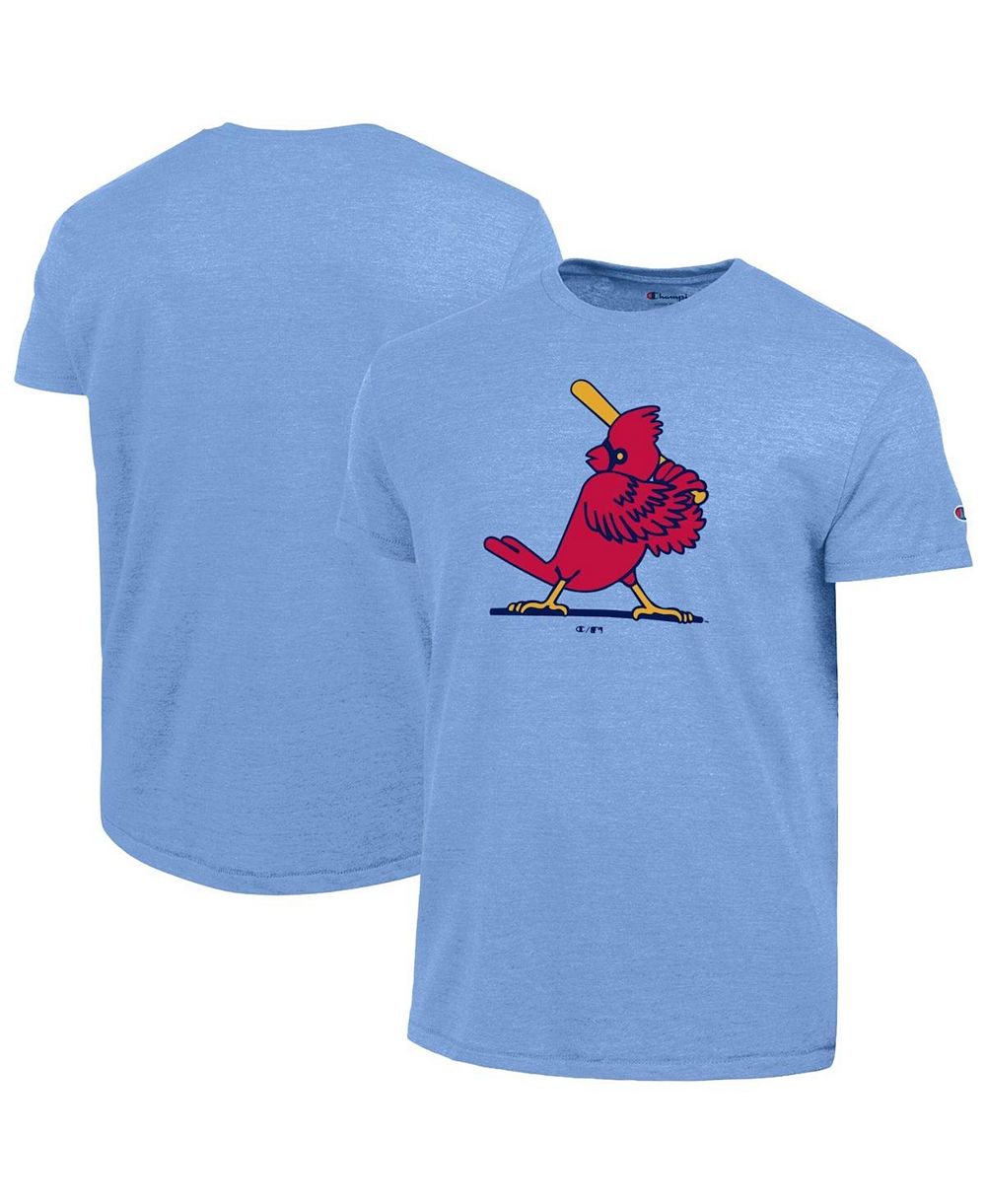 Champion мужская футболка с логотипом St. Louis Cardinals, трикотаж, светло-голубой